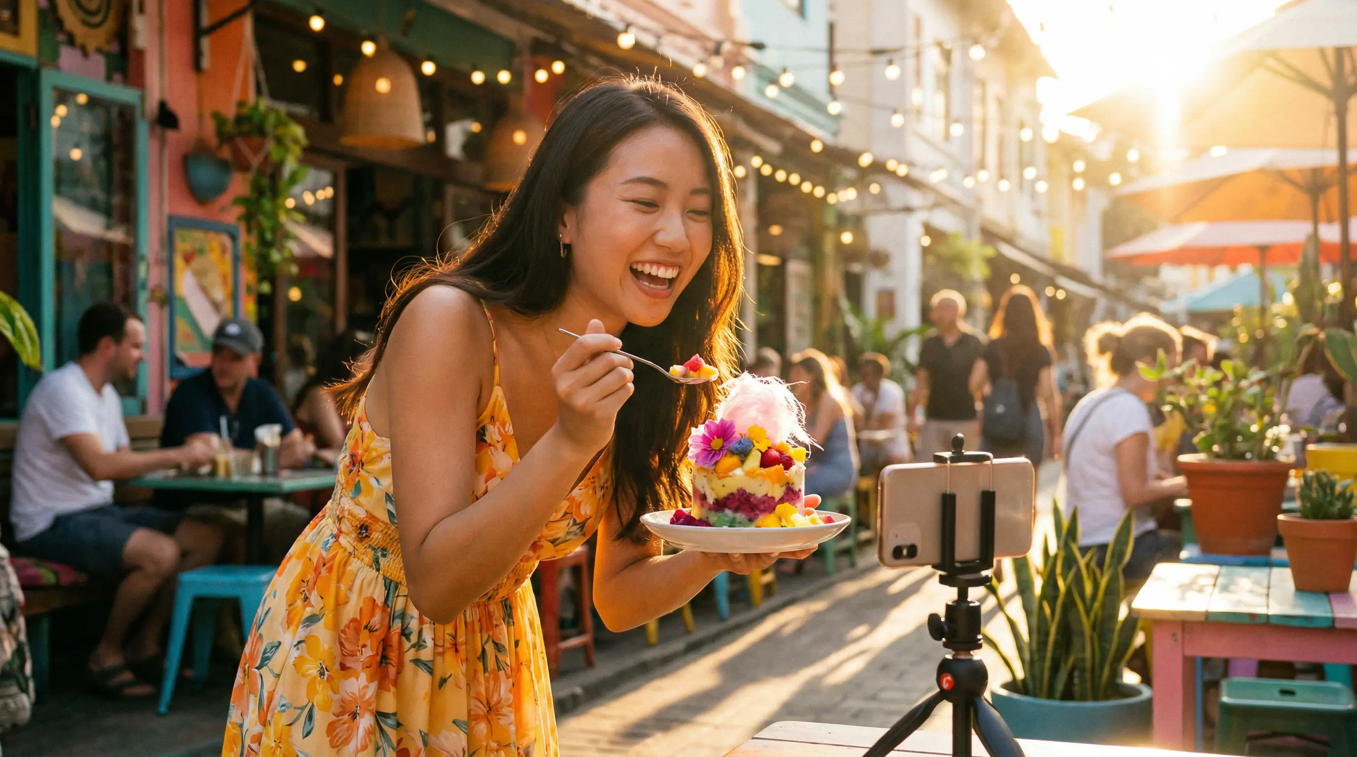 糖心vlog美食探店视频